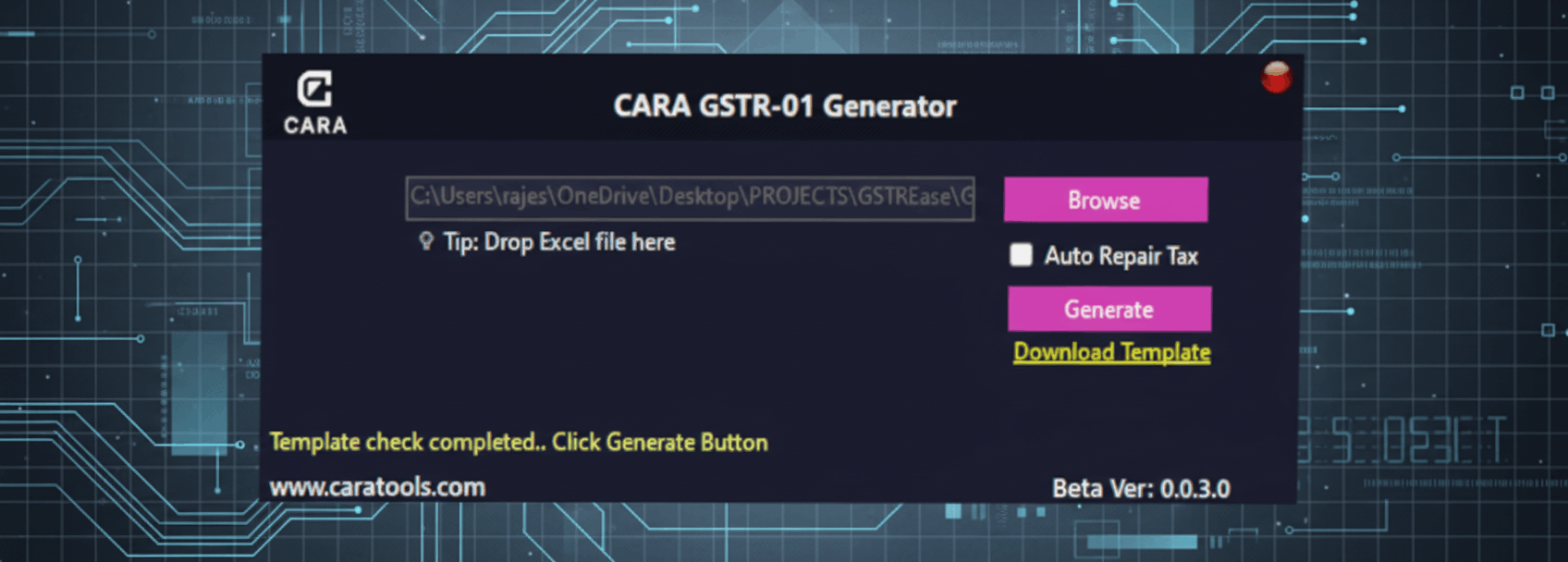 GSTR-01 Offline Tool